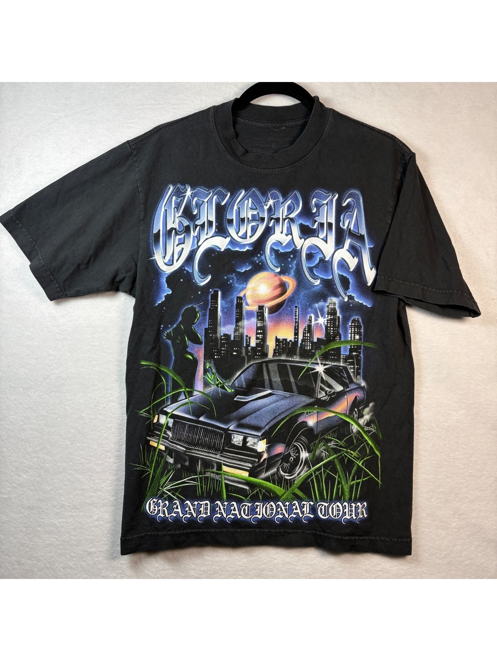 Kendrick Lamar SZA Grand National Tour 2025 Graphic T-Shirt Mens Small Black S